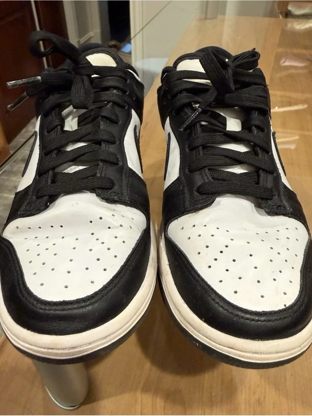 Nike Dunk Low Panda Black and White Low-Top Sneakers